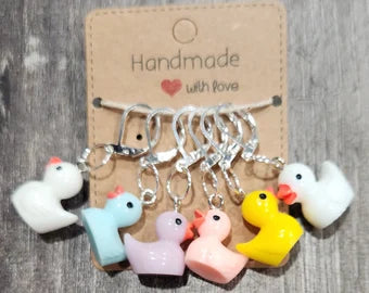 Duck stitch markers 6pc