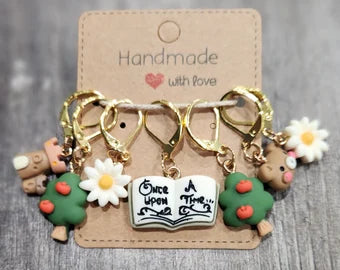 Fairytale Forest stitch markers 6pc