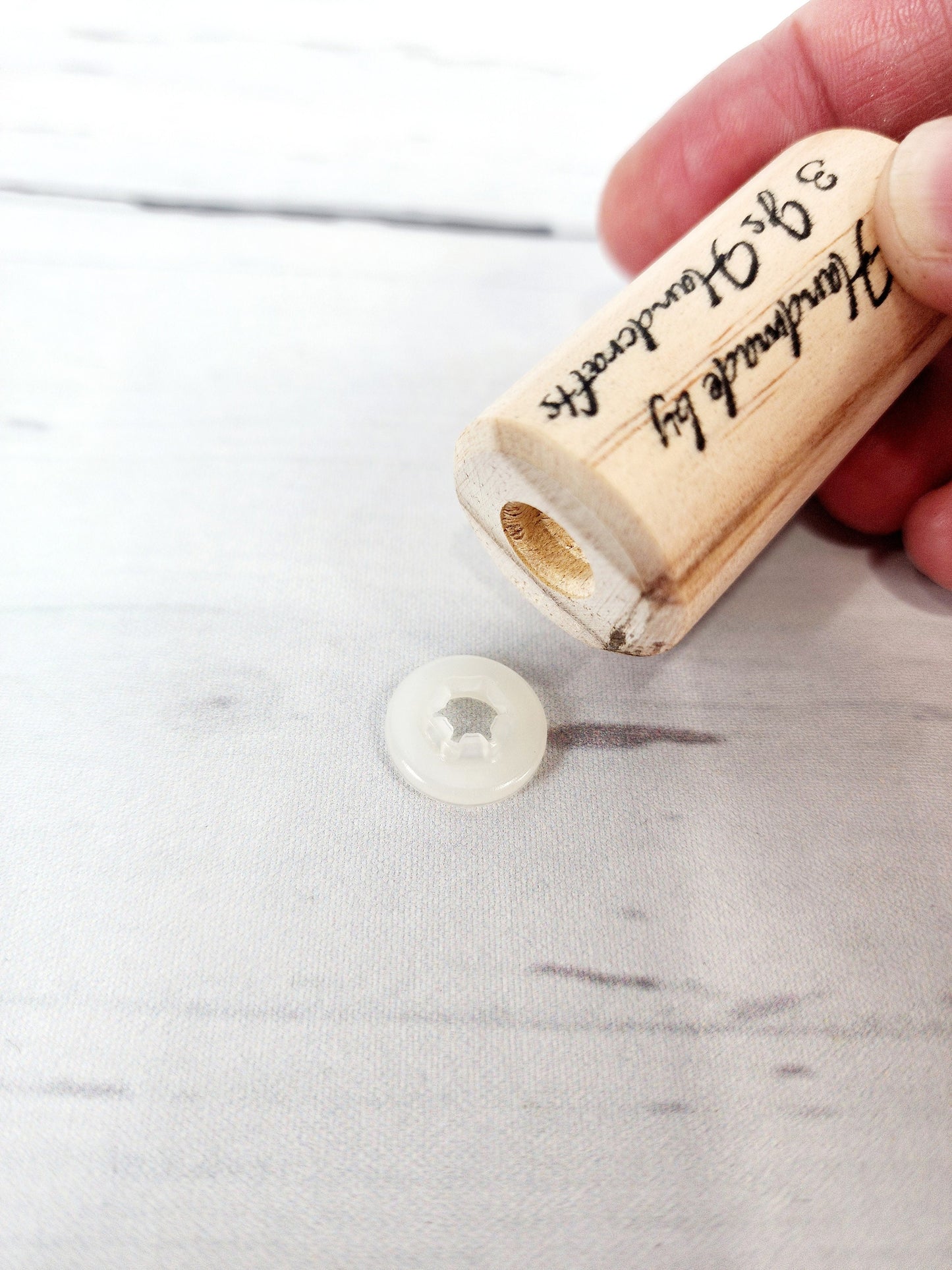 Safety Eye Tool to help easily put in eyes into stuffed toys crochet knit