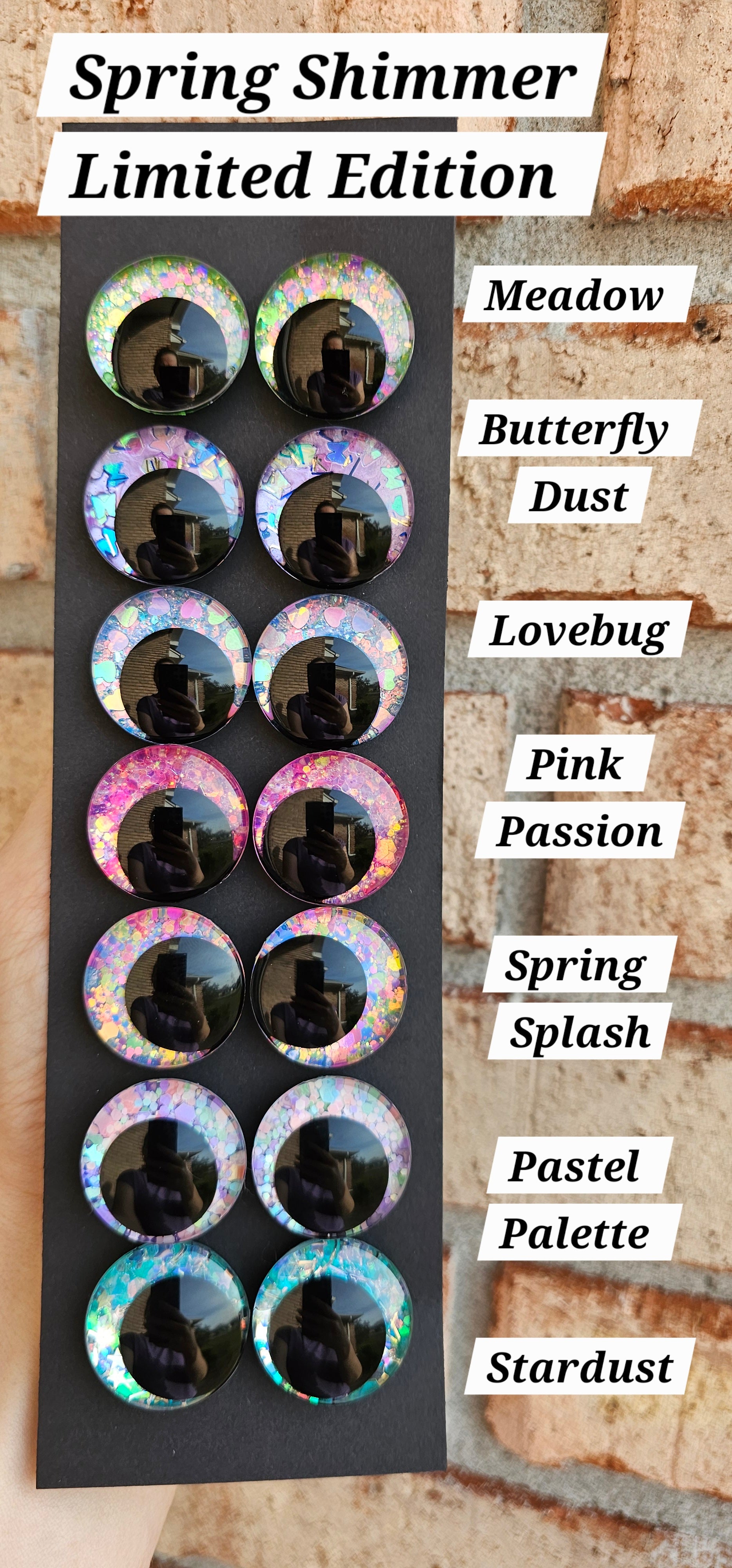 Handpainted Eyes – 3 J's Handcrafts