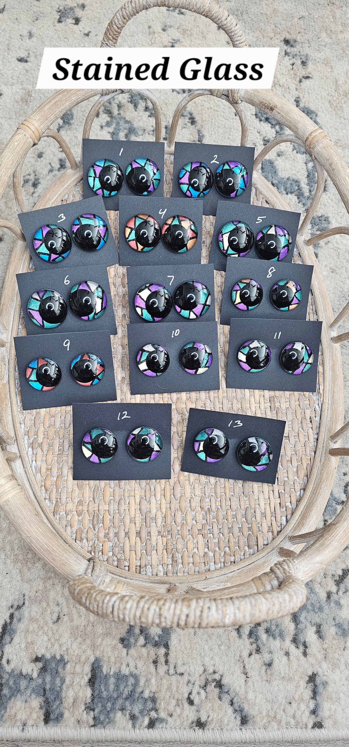 Stained Glass Specialty Eyes